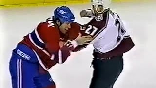 Stephane Quintal vs Scott Parker Dec 6, 2002
