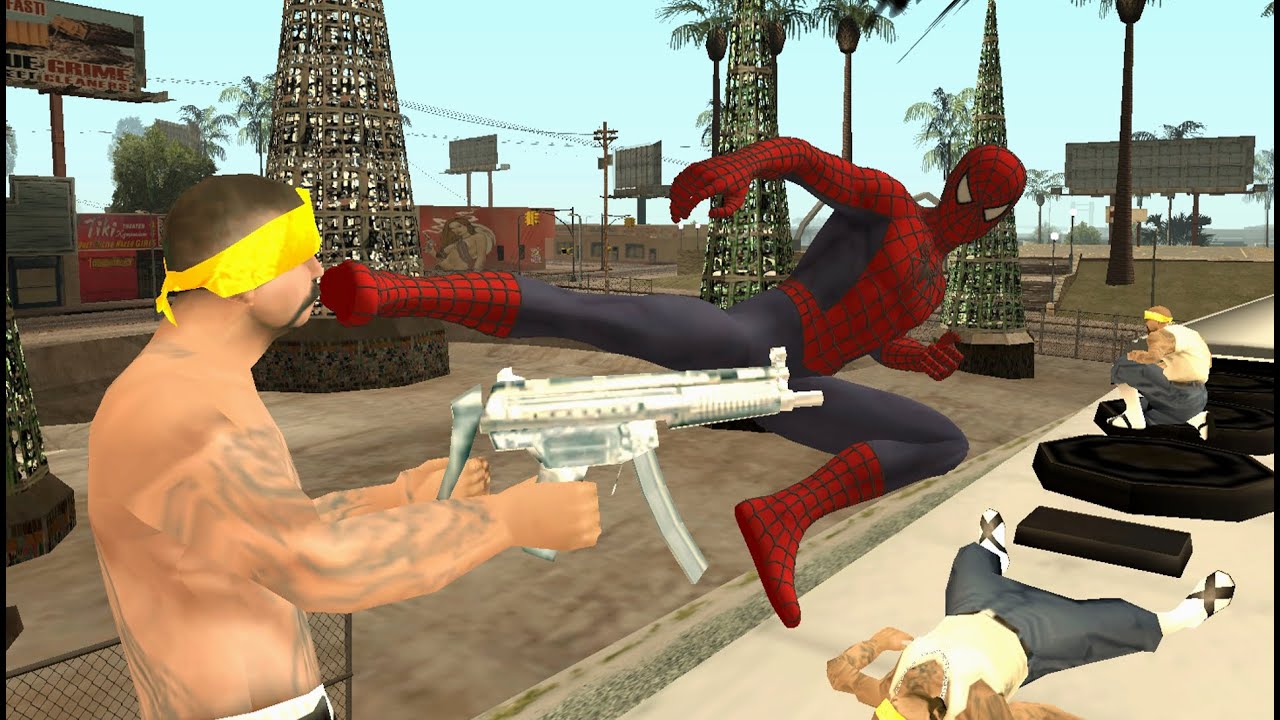 My favorite mission in Spider-Man 2”: Fans react to CJ becoming the  friendly neighborhood hero via GTA San Andreas mod