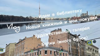 Красивый Петербург, бью посуду, ем много булок, празднуем др сына, книжный и картинная галерея