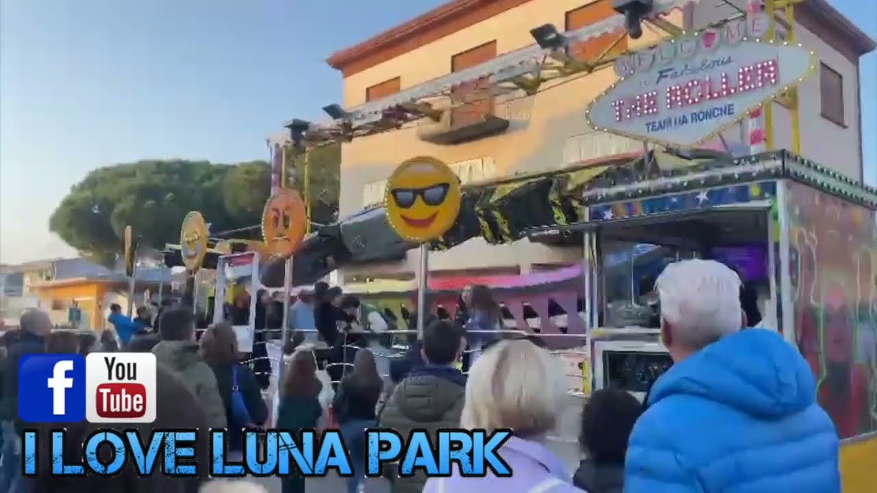 Luna Park Cavarzere (VE) 2023 giostra THE ROLLER