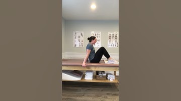 Heel slides with pelvic floor and TA activation