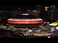 Superdome lit up for Drew Brees Hall of Fame Nod | New Orleans Saints