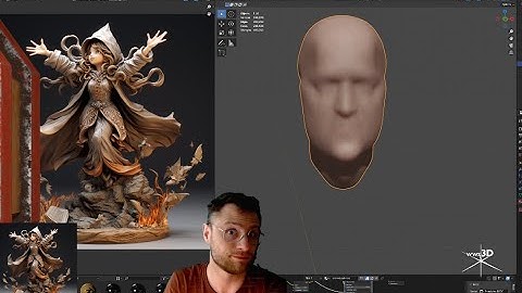 Midjourney  recreate in 3D using Blender