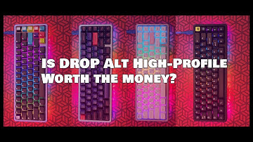 DROP ALT High-Profile, best in-stock 65% keyboard? sound tests at end.