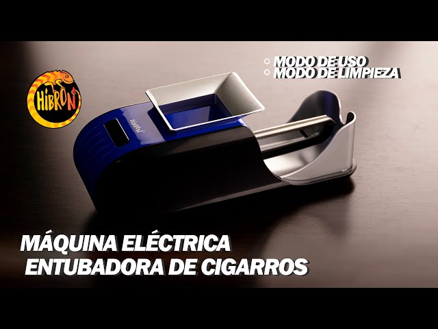 HIBRON  Maquina Eléctrica Entubadora de Cigarros Modelo 58002 TUTORIAL 