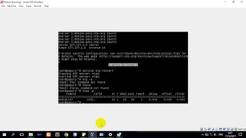 Konfigurasi NTP Server di virtual box pada debian 6