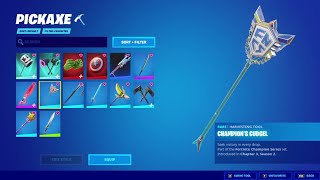 how to get the fncs pickaxe (rarest pickaxe) in fortnite