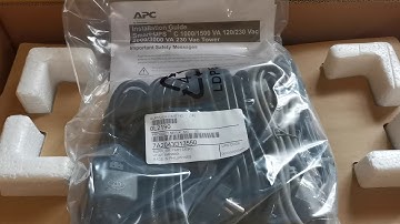 APC Smart UPS SMC2000i Unboxing Part 1/3