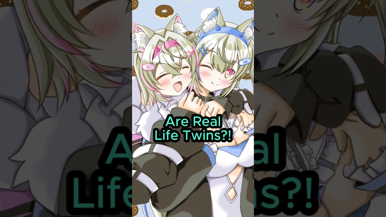 These Vtubers Are Real Life Twins?! #vtuber #music #jpop #japan #hololive