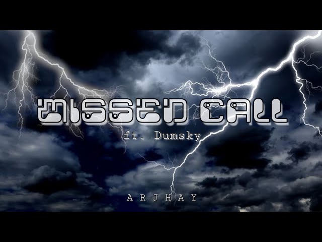 Arjhay - Missed call ft. Dumsky (official lyric video) class=