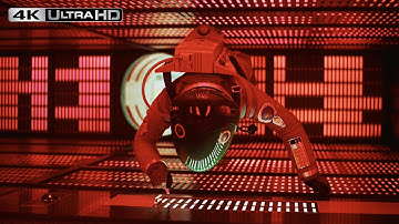2001: A Space Odyssey 4K HDR | The Shutdown Of Hal
