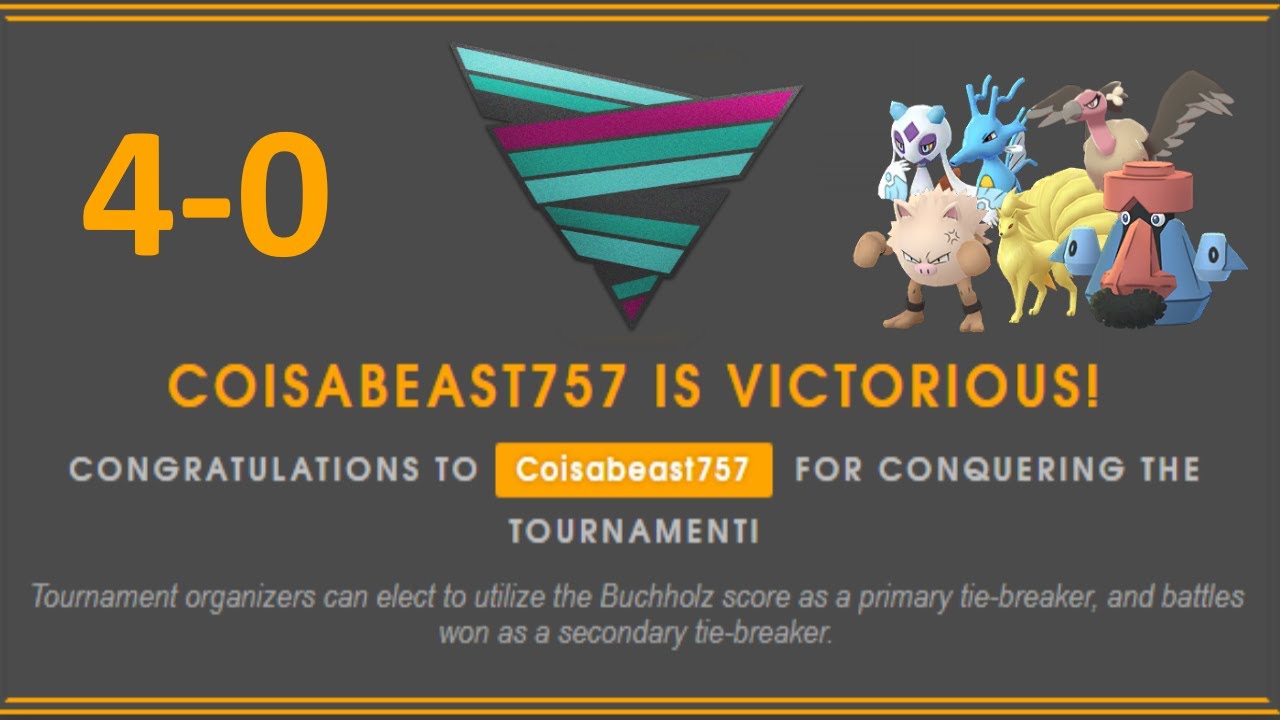Coisabeast757 Sweeps Vortex Cup Tournament!!! | Silph Arena
