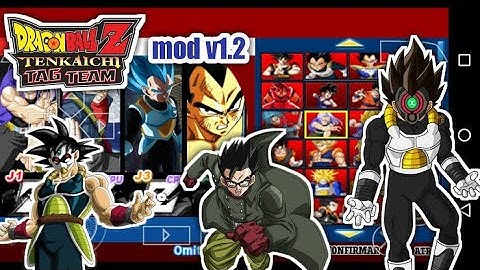 Dragon Ball Super: Budokai Tenkaichi Tag Team Mod (PSP) - DBZ TTT MOD (PPSSPP)