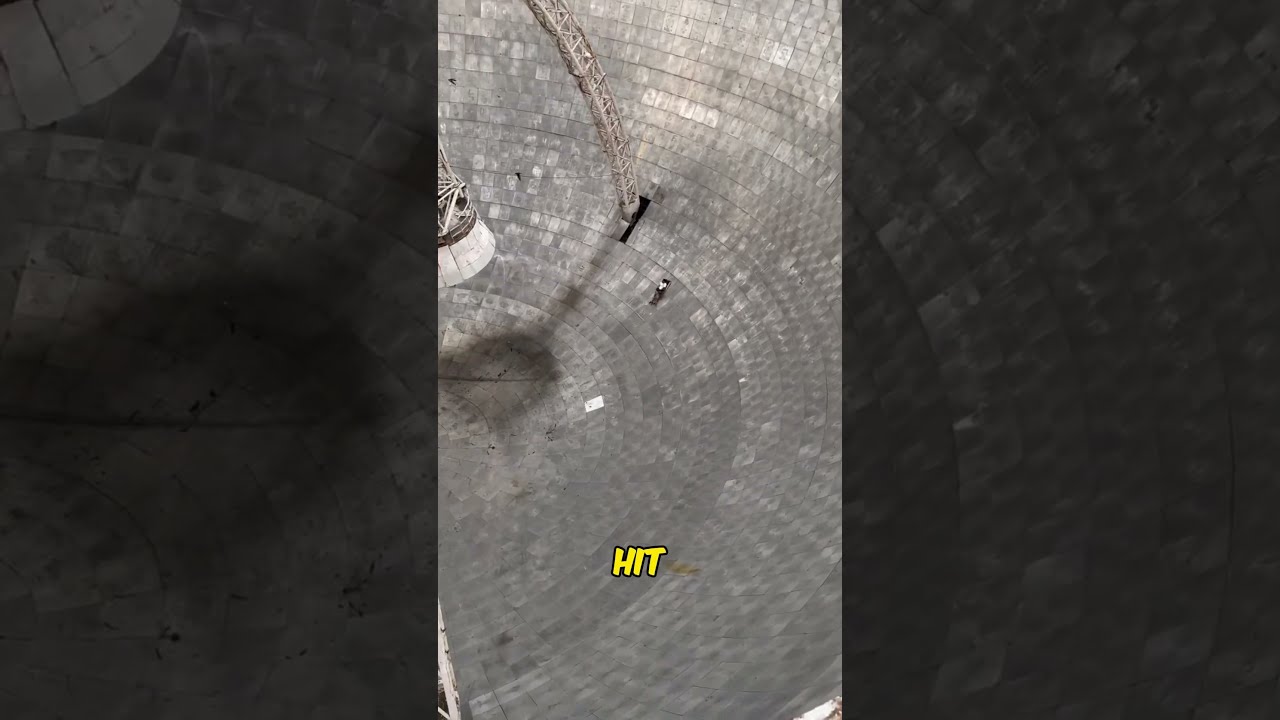 This Guy Got Stuck At Telescope Bottom
