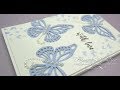 Inlaid Butterfly Card with Card Making Magic