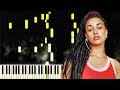 Jorja Smith - Be Honest | Piano Cover | Instrumental