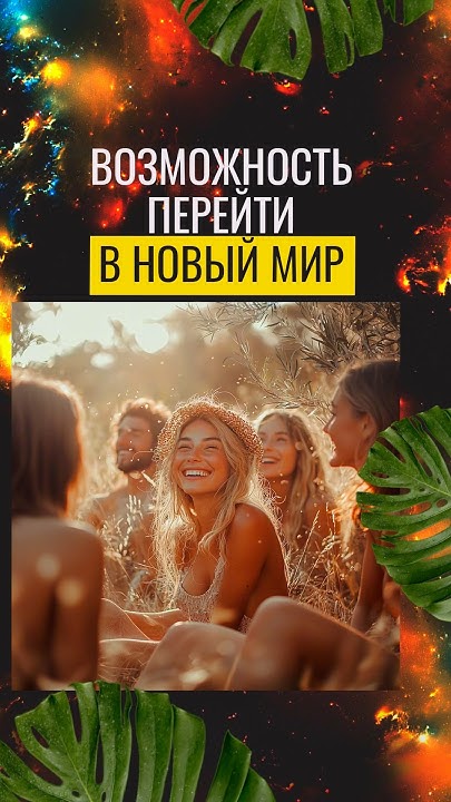ВОЗМОЖНОСТЬ ПЕРЕЙТИ В НОВЫЙ МИР - YouTube