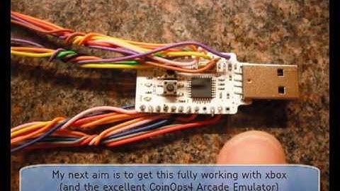 DIY Arcade Interface - Keyboard Encoder for PC/MAME