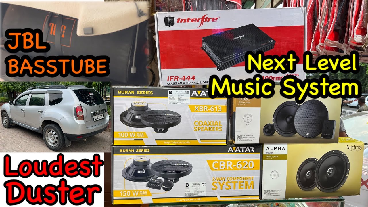 Installing JBL Basstube In My Car Renault Duster Best Car Music