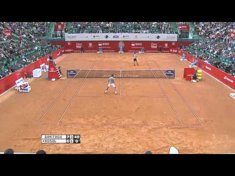 Bucharest 2014 Final Highlights Dimitrov Rosol