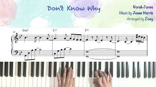 Don't Know Why - Jesse Harris 