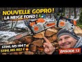 🔥Affouage 2025/2026🔥 STIHL MS 194T & MS 462C : coupe et fendage la neiges fond !❄️ Nouvelle GoPro !