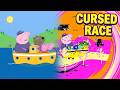 Grandpa Pig vs. Grandpa Dog: THE DISTORTED BOAT RACE 🛥️🔥