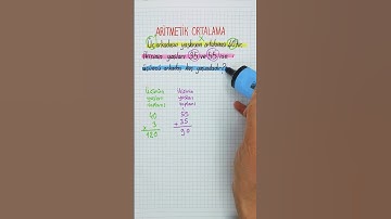 6.SINIF🟢ARİTMETİK ORTALAMA🟢 #aritmetikortalama ✅️✅️