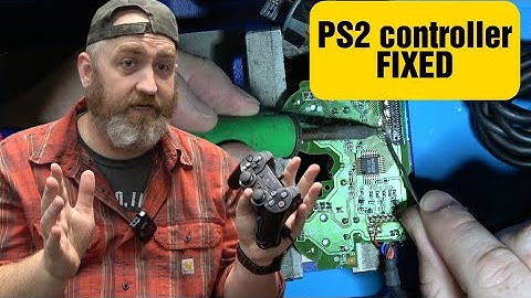 DualShock 2 PS2 Controller face buttons not working. [Replacing the 19 pin flex cable connector]