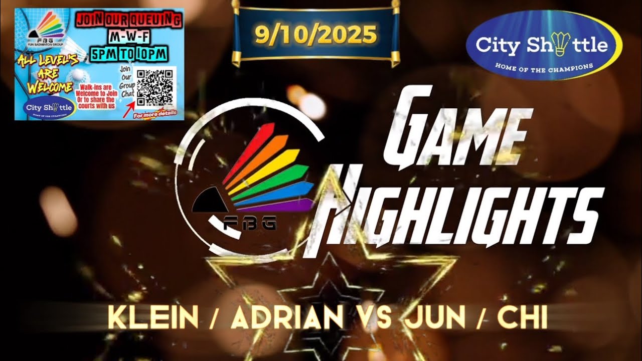 FBG Q / game highlights / Jun / Chi vs Klein / Adrian