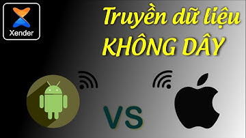 Truyền dữ liệu không dây giữa ios và android