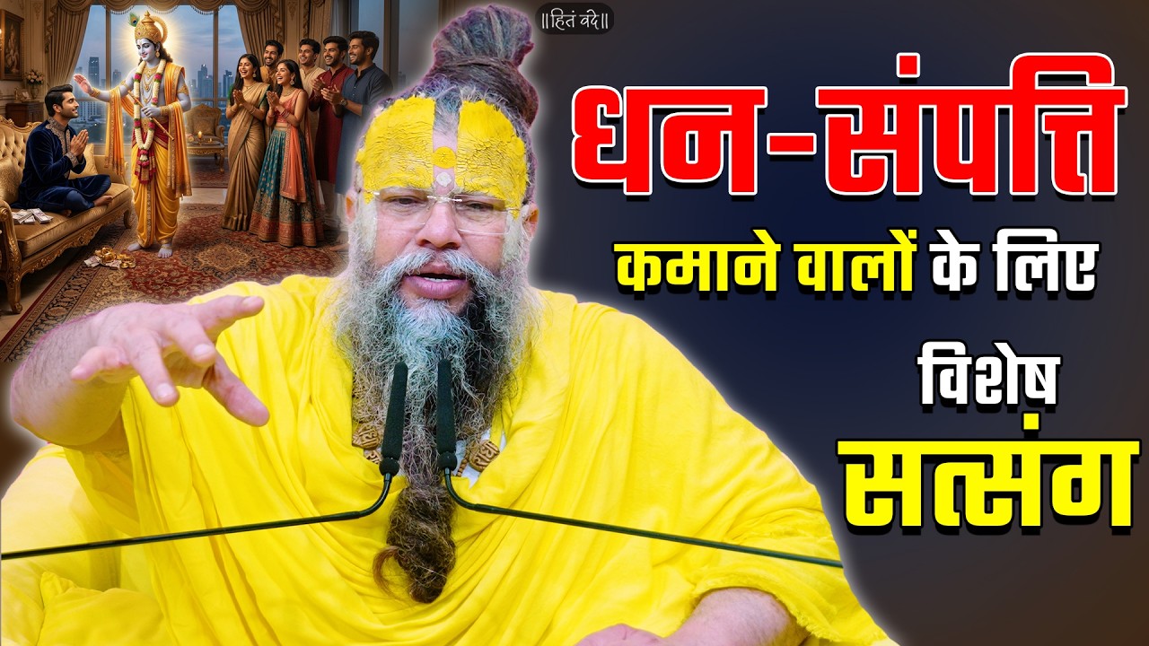 धन-संपत्ति कमाने वालों के लिए विशेष सत्संग // 01-03-26 // Shri Hit Premanand Ji Maharaj