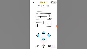 Brain out level 27/go to the (exit)?