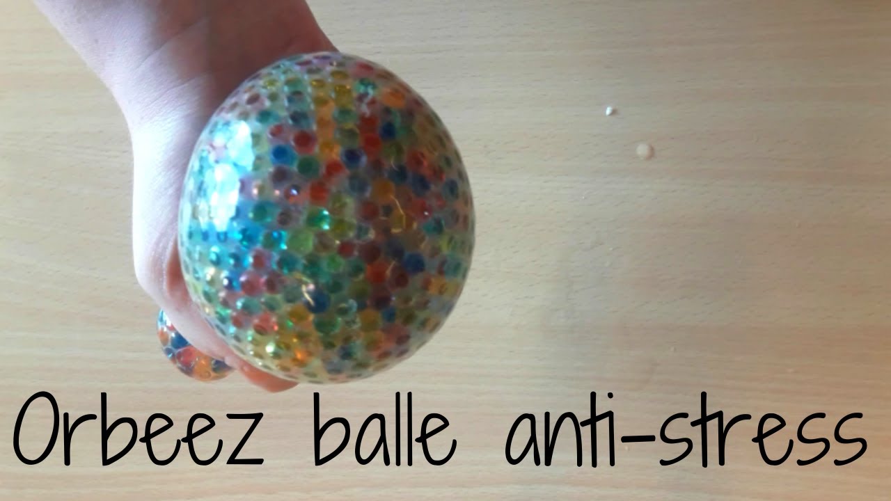 Comment faire une balle anti stress avec des orbeez - Stress Zéro