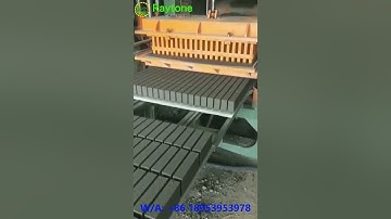 80 Pieces standard bricks per mould Automatic Block Making Machine