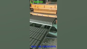 80 Pieces standard bricks per mould Automatic Block Making Machine