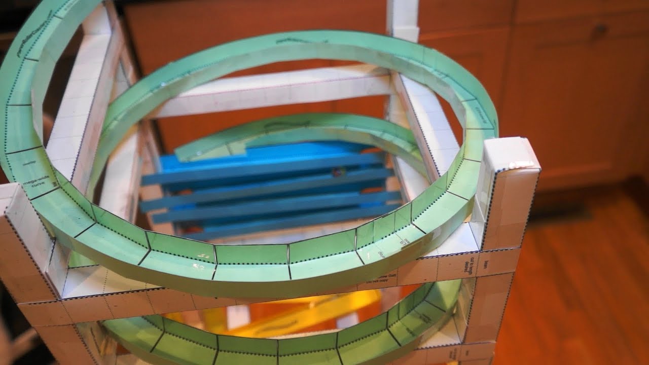 Paper Roller Coaster Templates