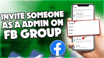 How to invite someone as a admin on Facebook group | F HOQUE |