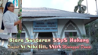 Kekuatan dari Gunung Lewotobi Menghancurkan Biara Suster SSpS Hokeng dan Membawa Korban