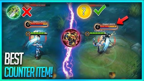 WANT TO COUNTER THESE DEFENSE ITEMS? TRY THIS CHOU BEST COUNTER BUILD!| MLBB
