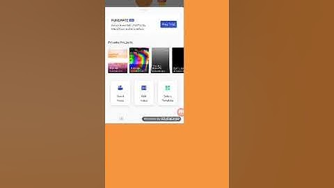 How to make a circle spin transition on funimate (videostar transition)