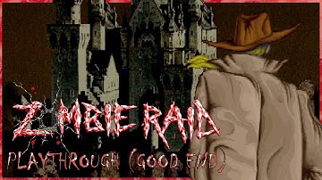 Zombie Raid (Arcade) - Solo Playthrough - Good Ending - No Commentary