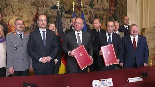 França e Alemanha assinam acordo para desenvolver 'tanque do futuro' | AFP