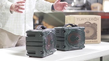 Turtlebox Unboxing Gen 1: The Loud, Outdoor Portable Speaker