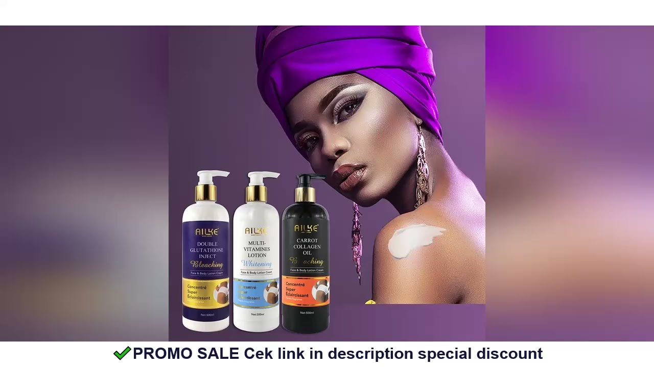 AILKE Whitening And Moisturizing Body Lotion, Hydrating, Reduce Black Spots, Even Skin Tone, Suitabl