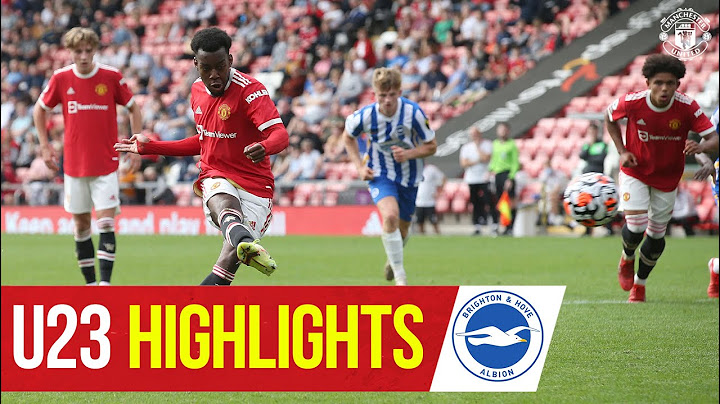 U23 Highlights | Manchester United 2-1 Brighton & Hove Albion | The Academy