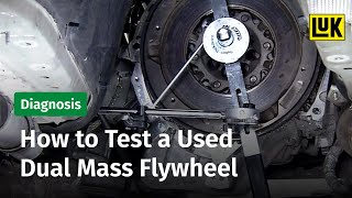 How to check a Dual Mass Flywheel  Freeplay Angle & Tiltplay with Schaeffler special tool DMF