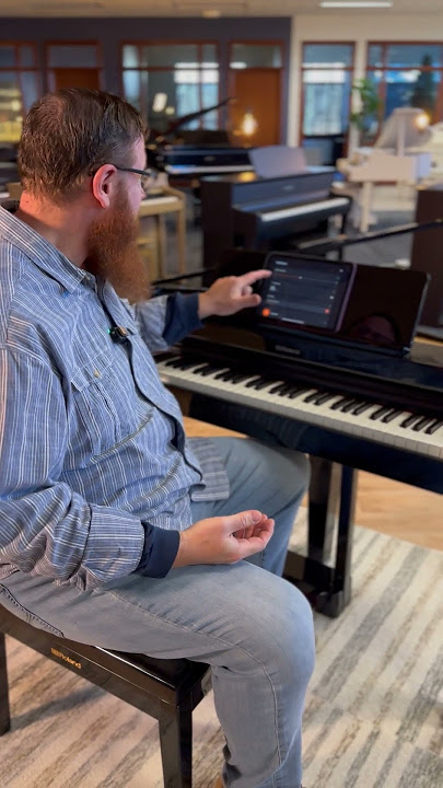 Roland GP-3 Digital Piano - The Benefits of Using the Roland App #rolandpiano #digitalpiano