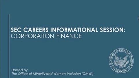 The Division of Corporation Finance | Careers at the U.S. Securities and Exchange Commission