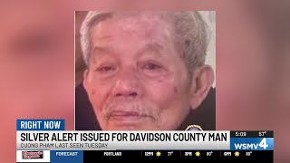 Elderly man missing from Nashville area